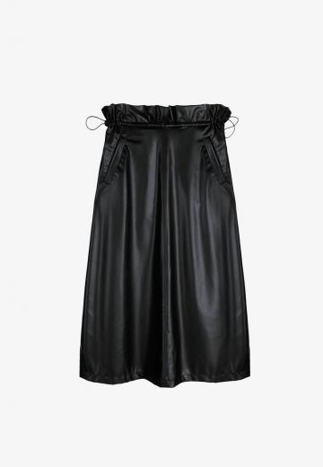 Кожаная юбка