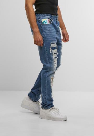 Прямые джинсы