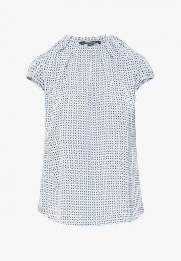 Атласная блузка