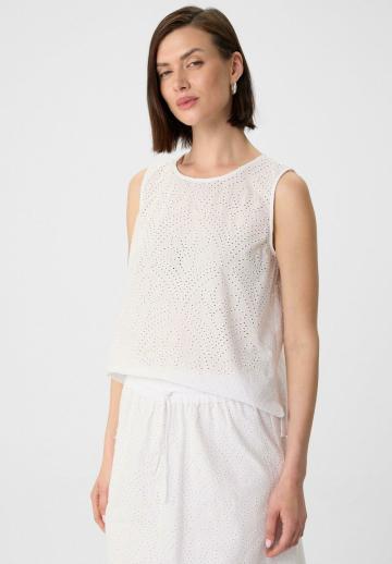 Блузка без рукавов