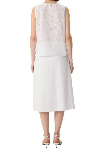 Блузка без рукавов