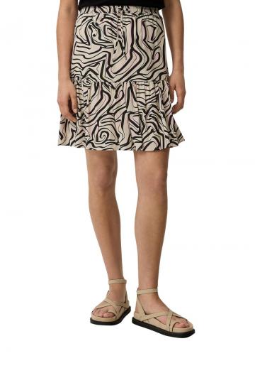 Юбка с воланами