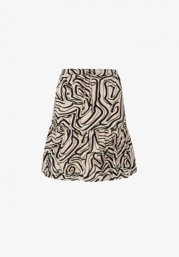 Юбка с воланами