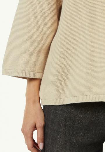 Пуловер с рукавом три четверти