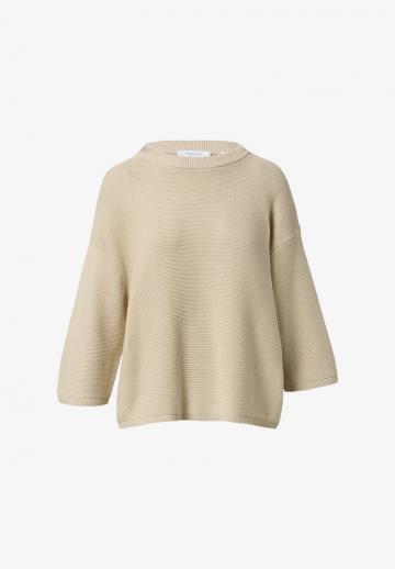 Пуловер с рукавом три четверти