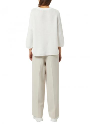 Пуловер с рукавом три четверти