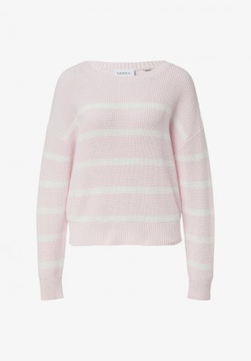 Пуловер в полоску