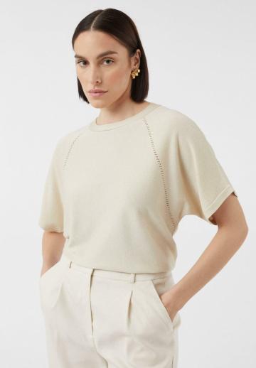 Пуловер с коротким рукавом