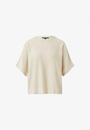 Пуловер с коротким рукавом