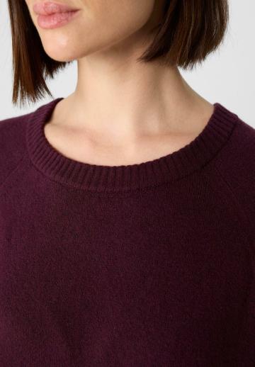 Пуловер с рукавом три четверти