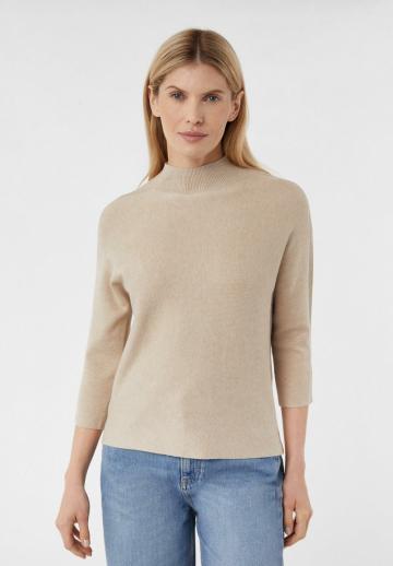 Пуловер с рукавом три четверти