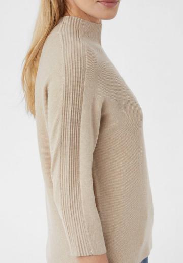 Пуловер с рукавом три четверти