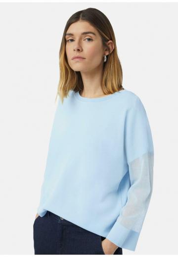 Пуловер с рукавом три четверти