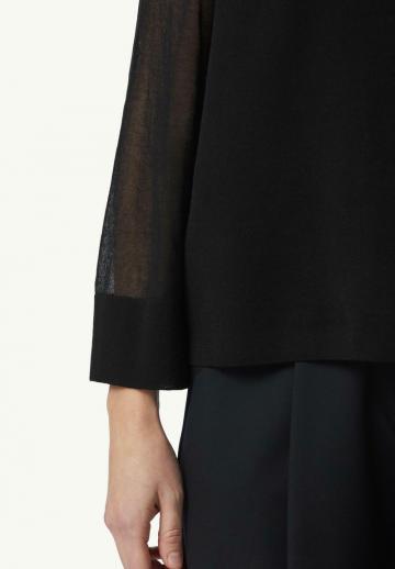 Пуловер с рукавом три четверти