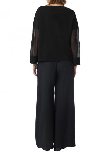 Пуловер с рукавом три четверти