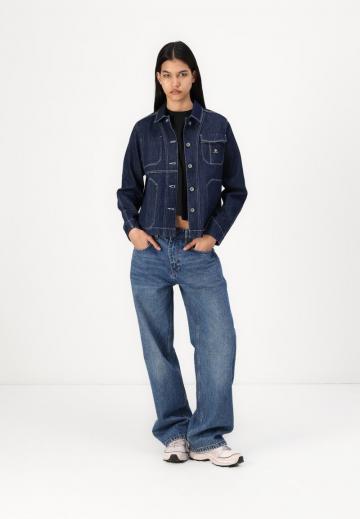 Джинсовая жилетка