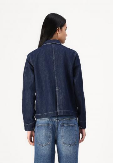 Джинсовая жилетка