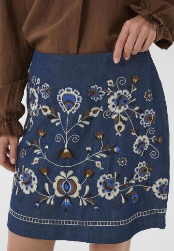 Джинсовая юбка