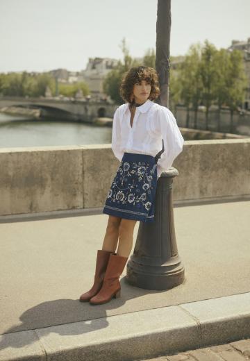 Джинсовая юбка