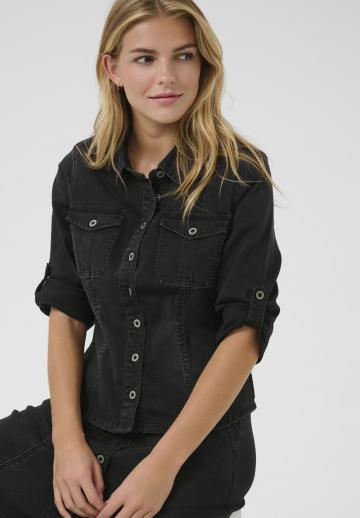 Джинсовая блузка