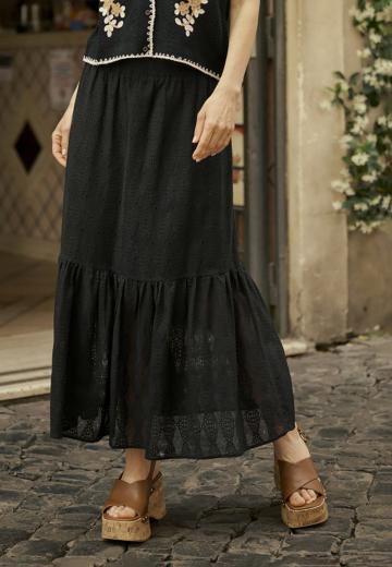 Вязаная юбка