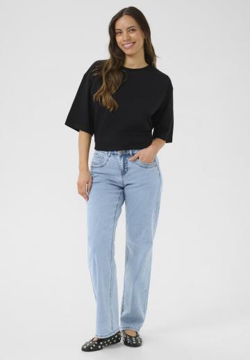 Прямые джинсы