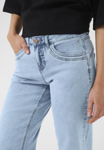 Прямые джинсы