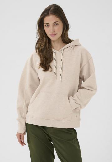 Пуловер с капюшоном