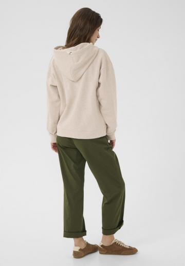 Пуловер с капюшоном