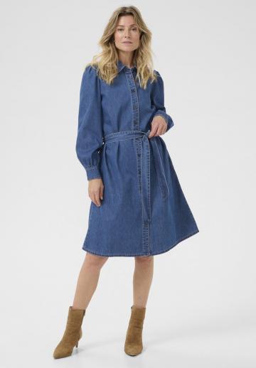 Джинсовое платье