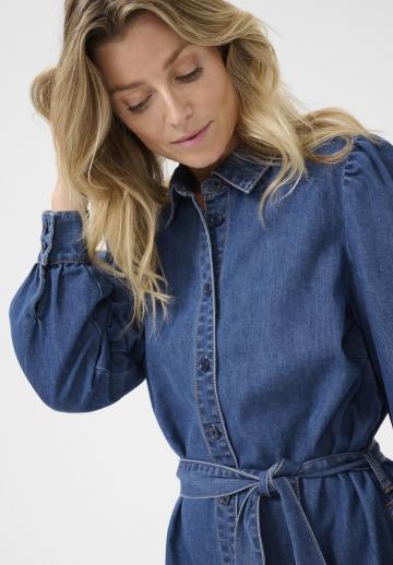 Джинсовое платье