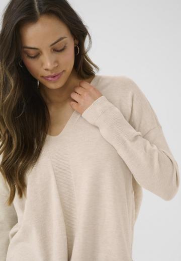 Длинный пуловер