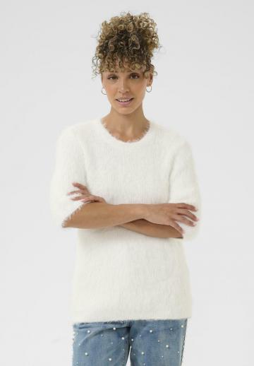 Пуловер с коротким рукавом