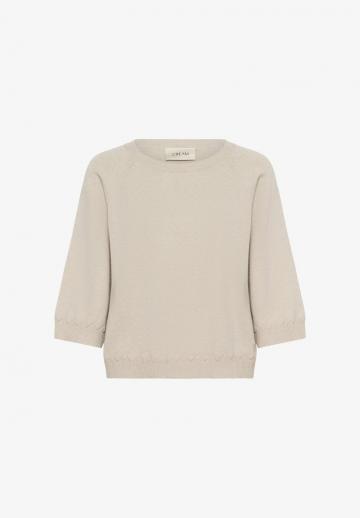 Пуловер с рукавом три четверти