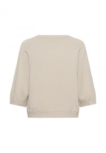 Пуловер с рукавом три четверти