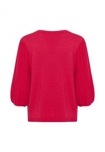 Пуловер с коротким рукавом