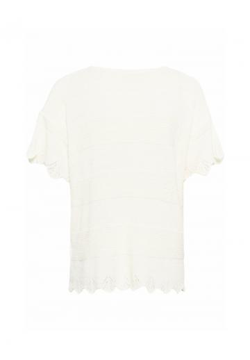 Пуловер с коротким рукавом