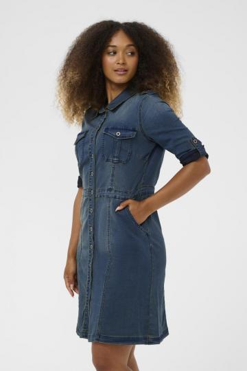 Джинсовое платье