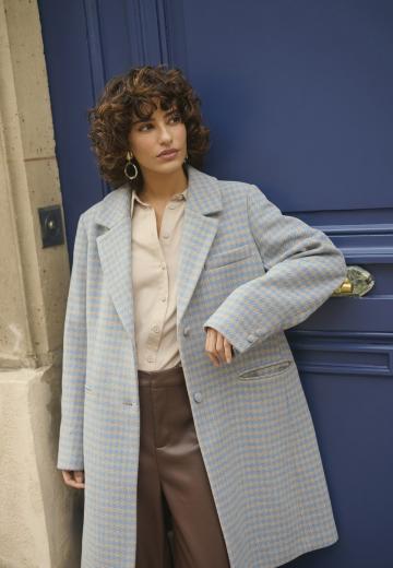 Шерстяное пальто