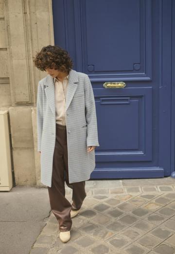 Шерстяное пальто