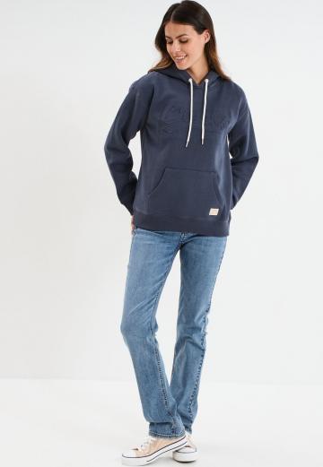 Пуловер с капюшоном