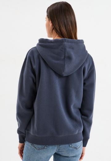 Пуловер с капюшоном