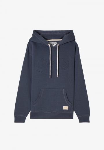 Пуловер с капюшоном