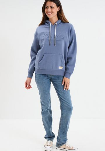 Пуловер с капюшоном