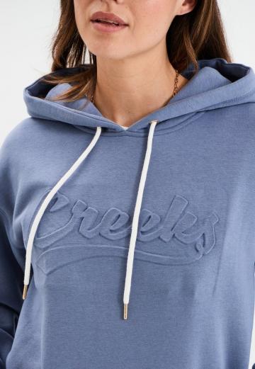 Пуловер с капюшоном