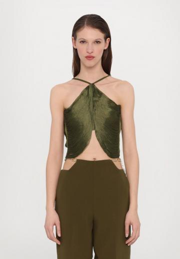 Топ на бретельках