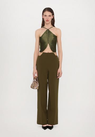 Топ на бретельках