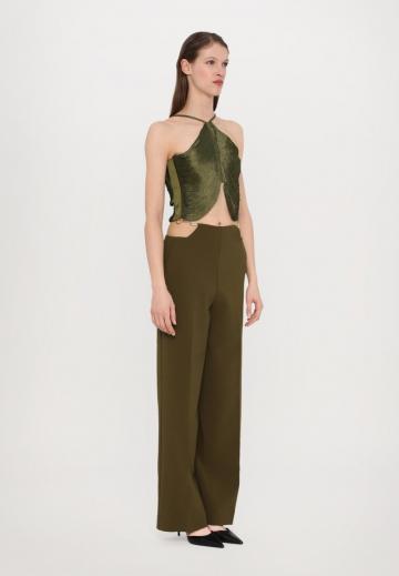 Топ на бретельках