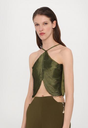 Топ на бретельках