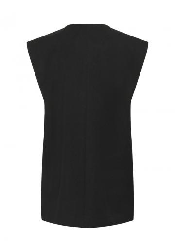 Длинный жилет